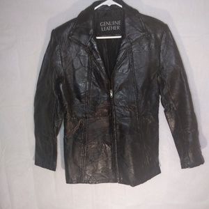 Genuine Leather by Navarro Leather company jacket